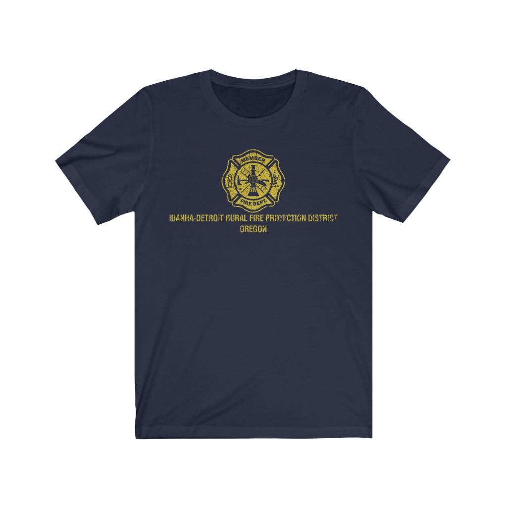 Idanha-Detroit Rural Fire 1960 Vintage Men's T-Shirt