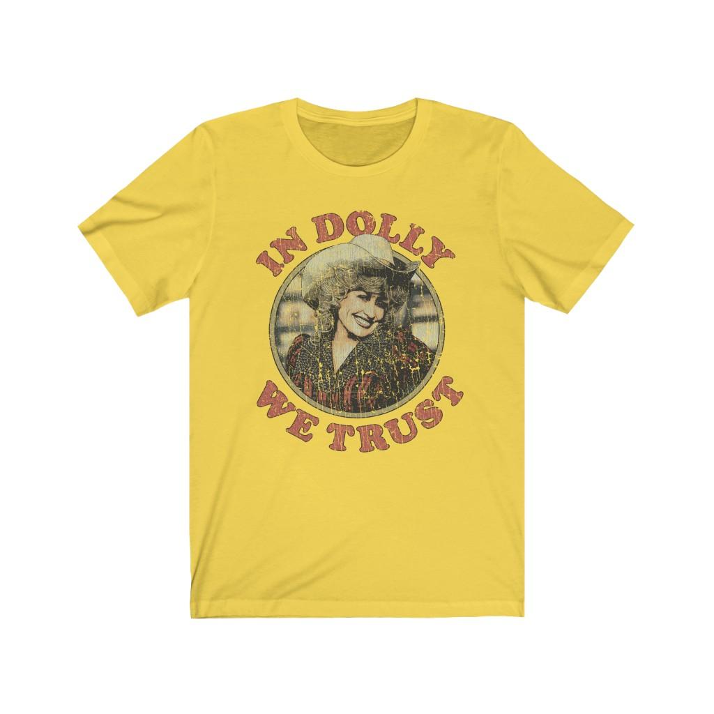 In Dolly We Trust 1984 Vintage Men's T-Shirt