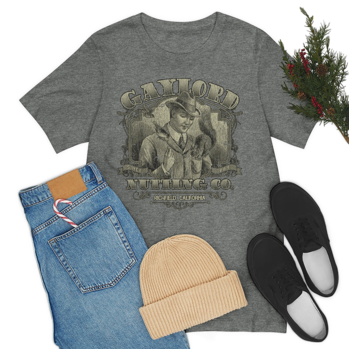 Gaylord Nutting Co. 1889 Vintage Men's T-Shirt