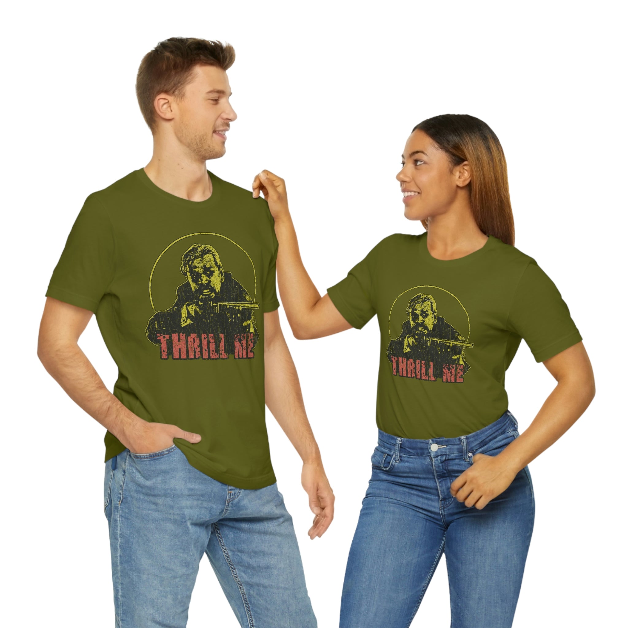 Night of the Creeps Thrill Me 1986 Vintage Men's T-Shirt