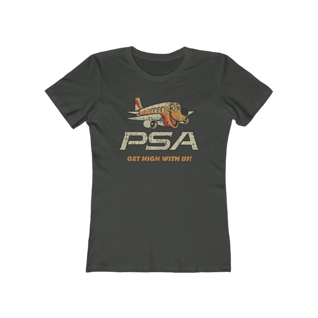 Pacific Southwest Airlines (PSA) 1982 Vintage Women's T-Shirt