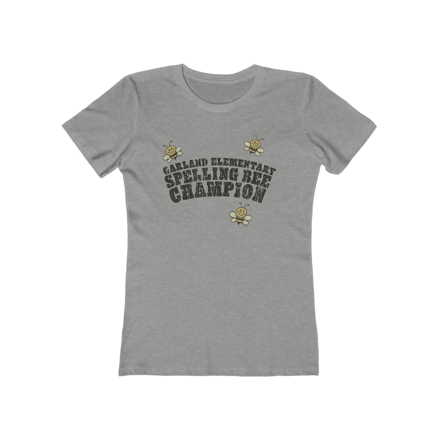 Garland Elementary Spelling Bee Champion 1973 Vintage Women's T-Shirt