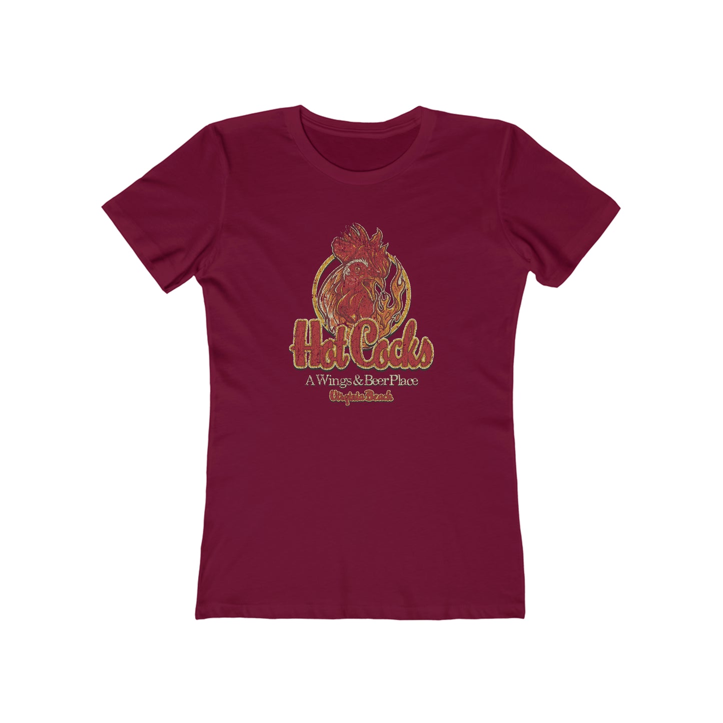 Hot Cocks Virginia Beach 1994 Vintage Women's T-Shirt