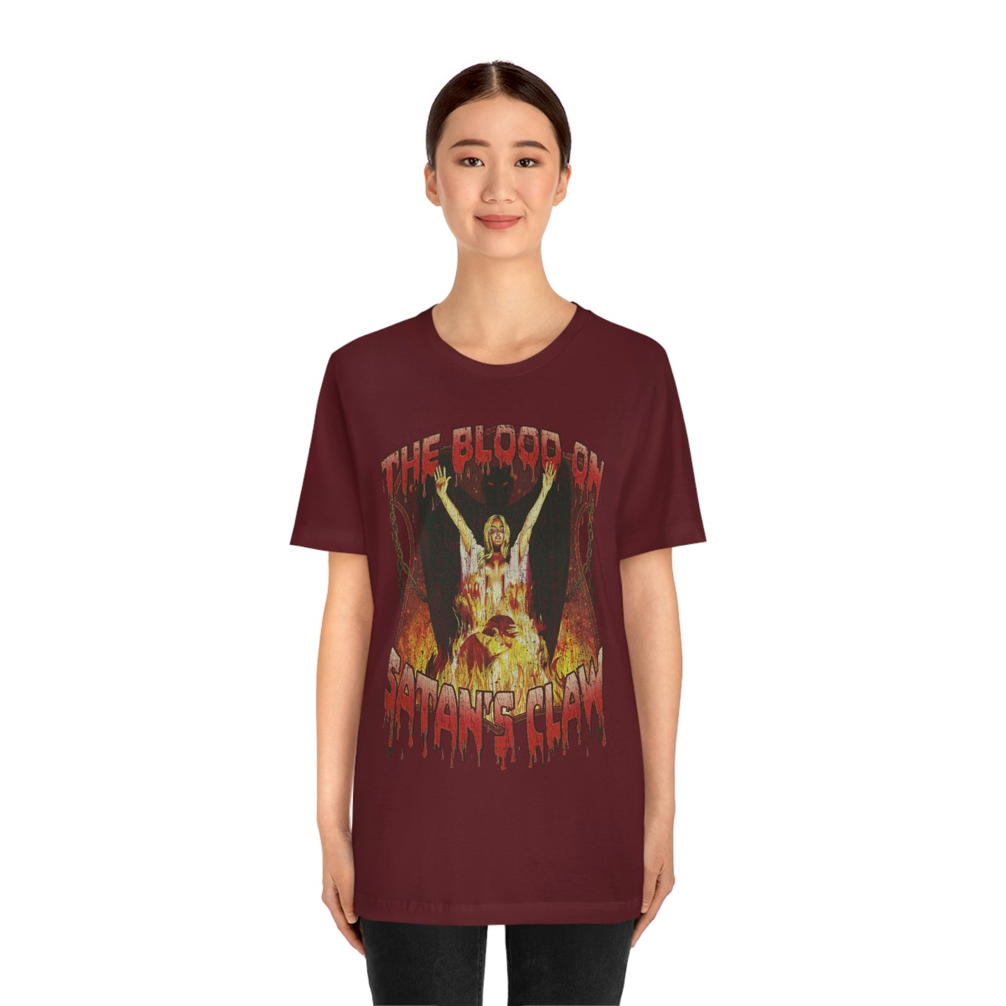 The Blood on Satan's Claw 1971 Vintage Men's T-Shirt