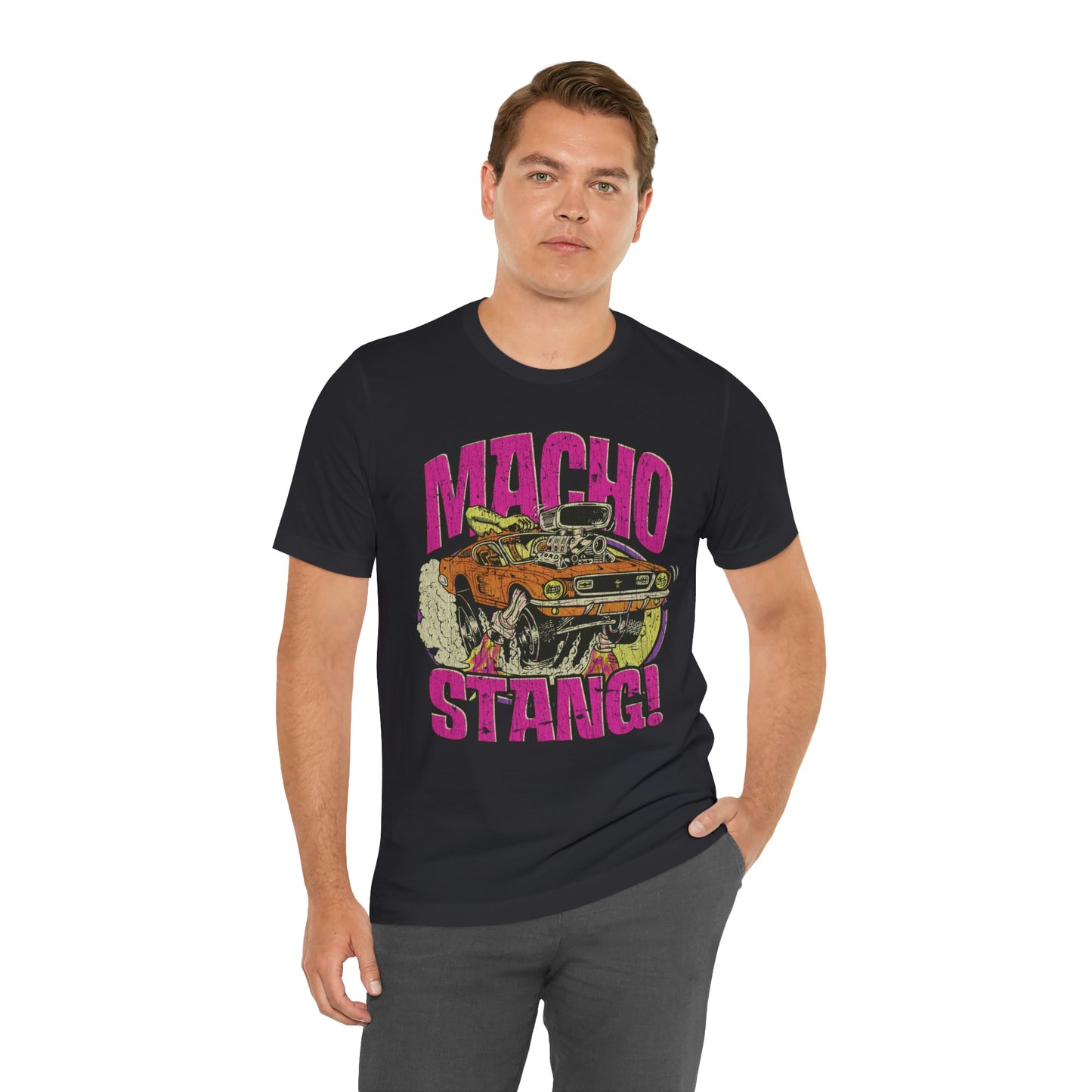 Macho Stang 1967 Vintage Men's T-Shirt