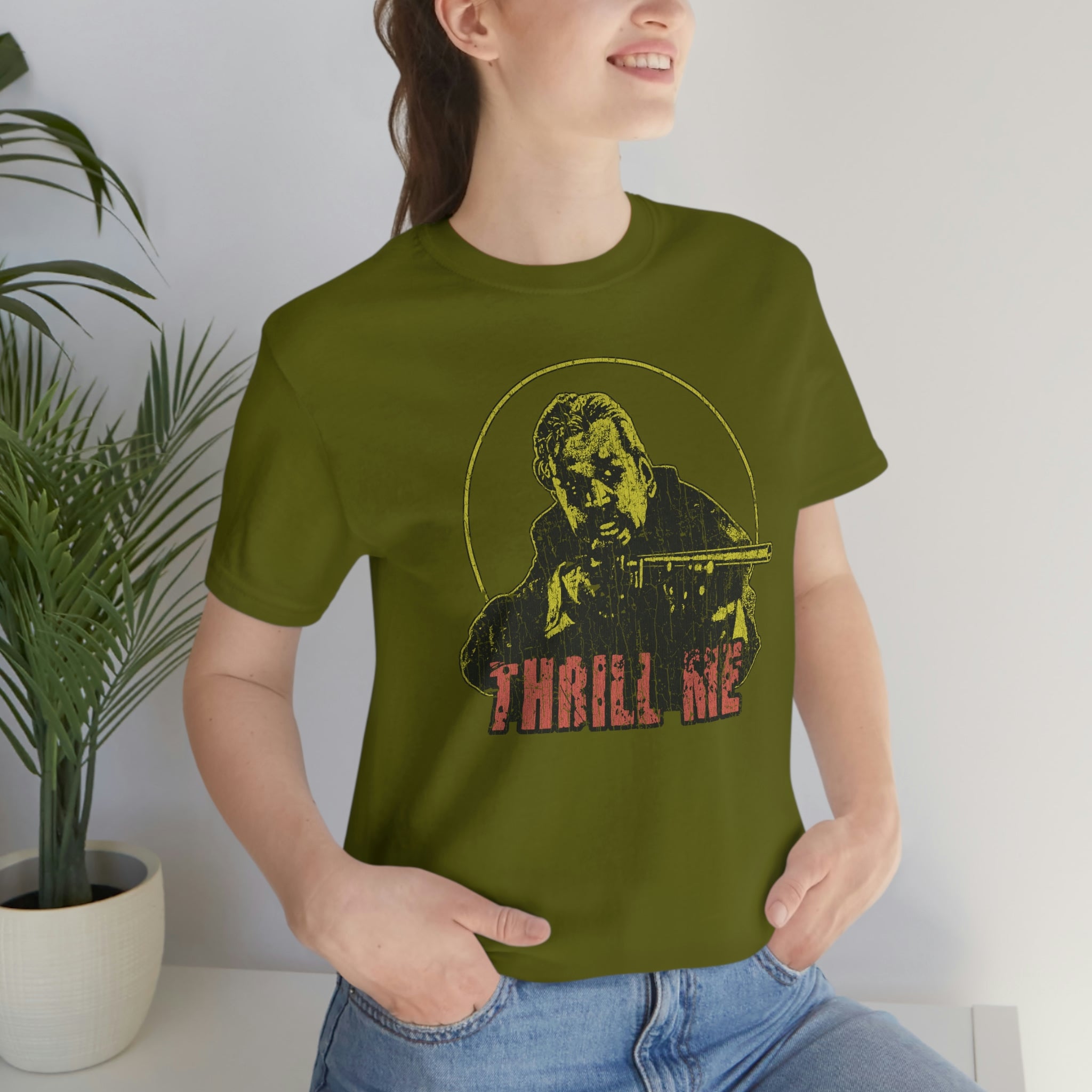 Night of the Creeps Thrill Me 1986 Vintage Men's T-Shirt