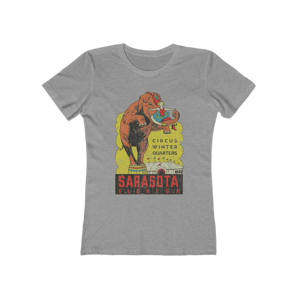 Sarasota Circus Winter Quarters 1927 Vintage Women's T-Shirt