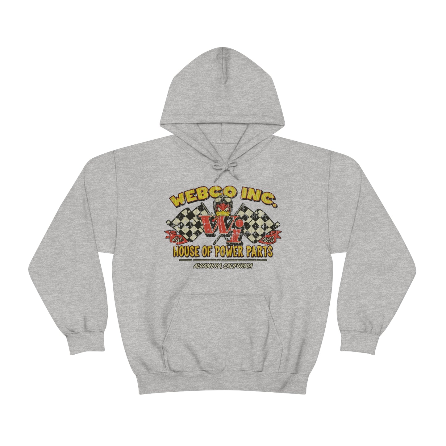 Webco Inc. House of Power 1955 Vintage Men's Hoodie