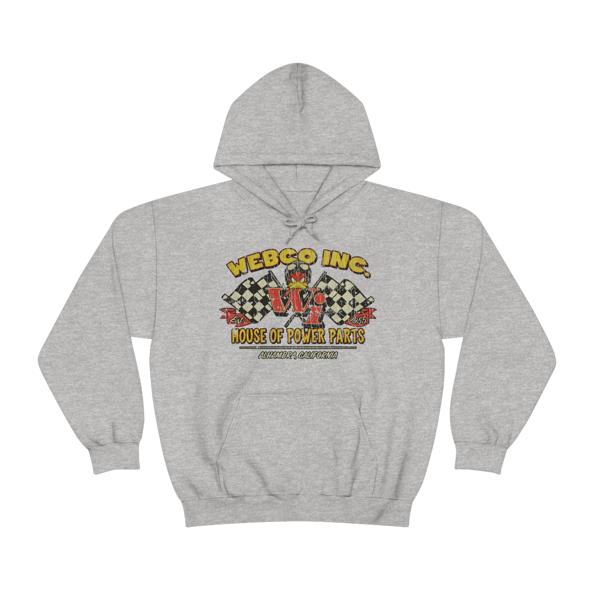 Webco Inc. House of Power 1955 Vintage Men's Hoodie