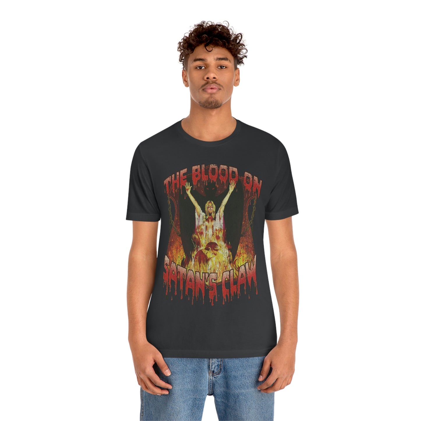 The Blood on Satan's Claw 1971 Vintage Men's T-Shirt