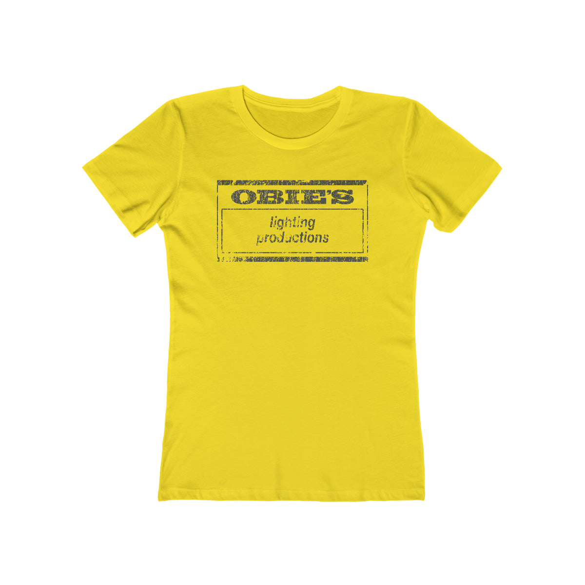 Obie's Lighting Productions 1976 Vintage Women's T-Shirt
