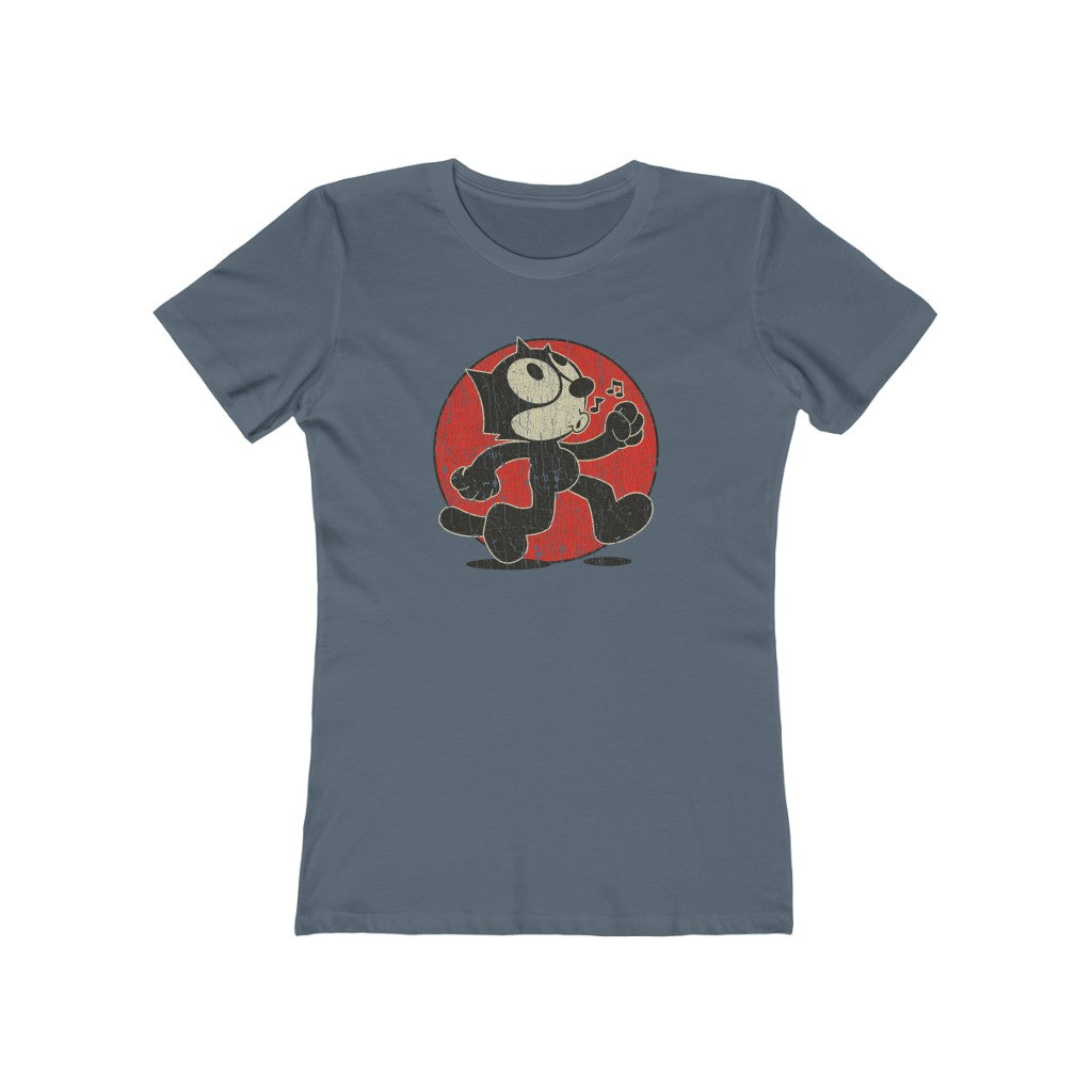 Felix The Cat Keep Walking 1919 Vintage Women's T-Shirt