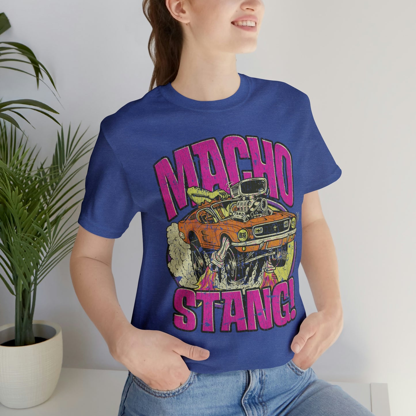 Macho Stang 1967 Vintage Men's T-Shirt