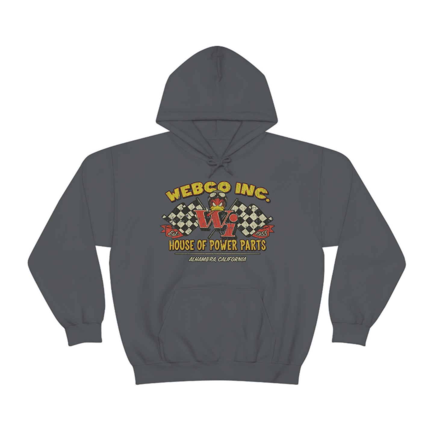 Webco Inc. House of Power 1955 Vintage Men's Hoodie