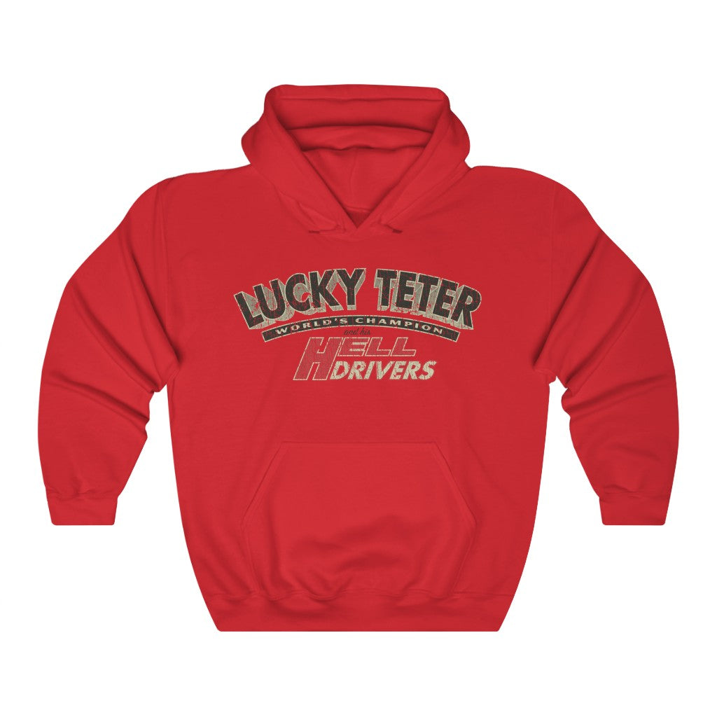 Lucky Teter and His Hell Drivers 1936 Vintage Men's Hoodie