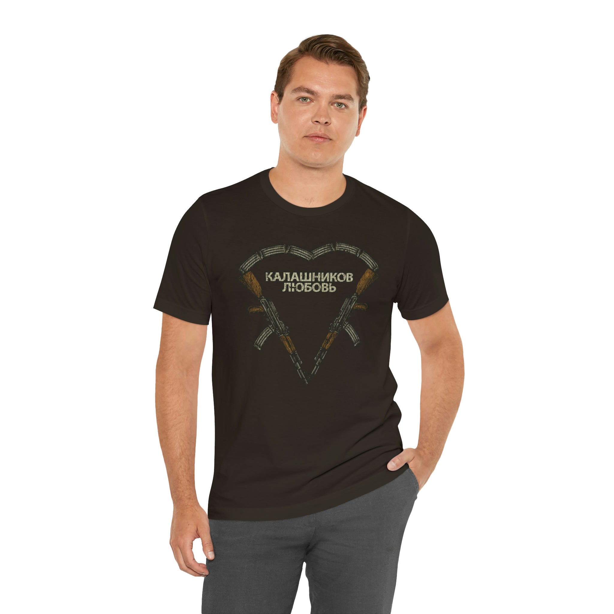 Kalashnikov Love 1947 Vintage Men’s T-Shirt