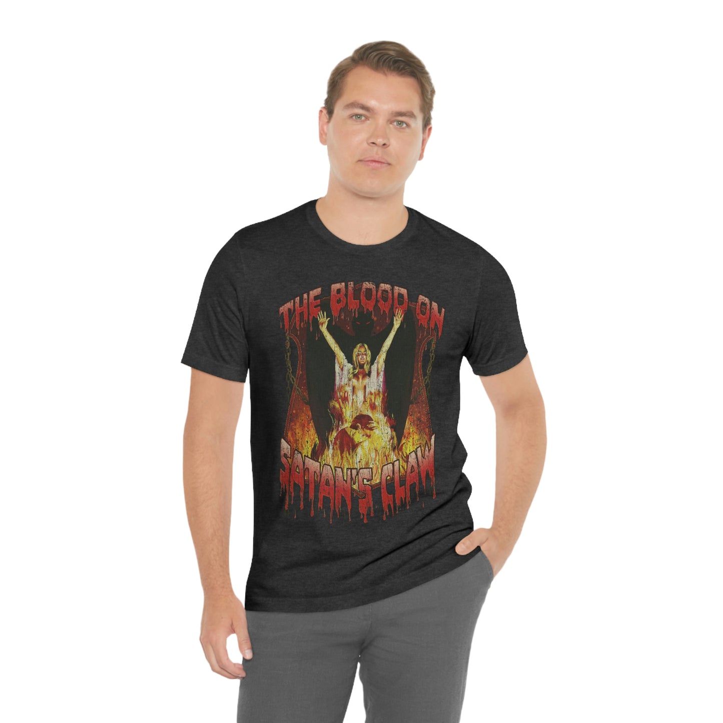 The Blood on Satan's Claw 1971 Vintage Men's T-Shirt