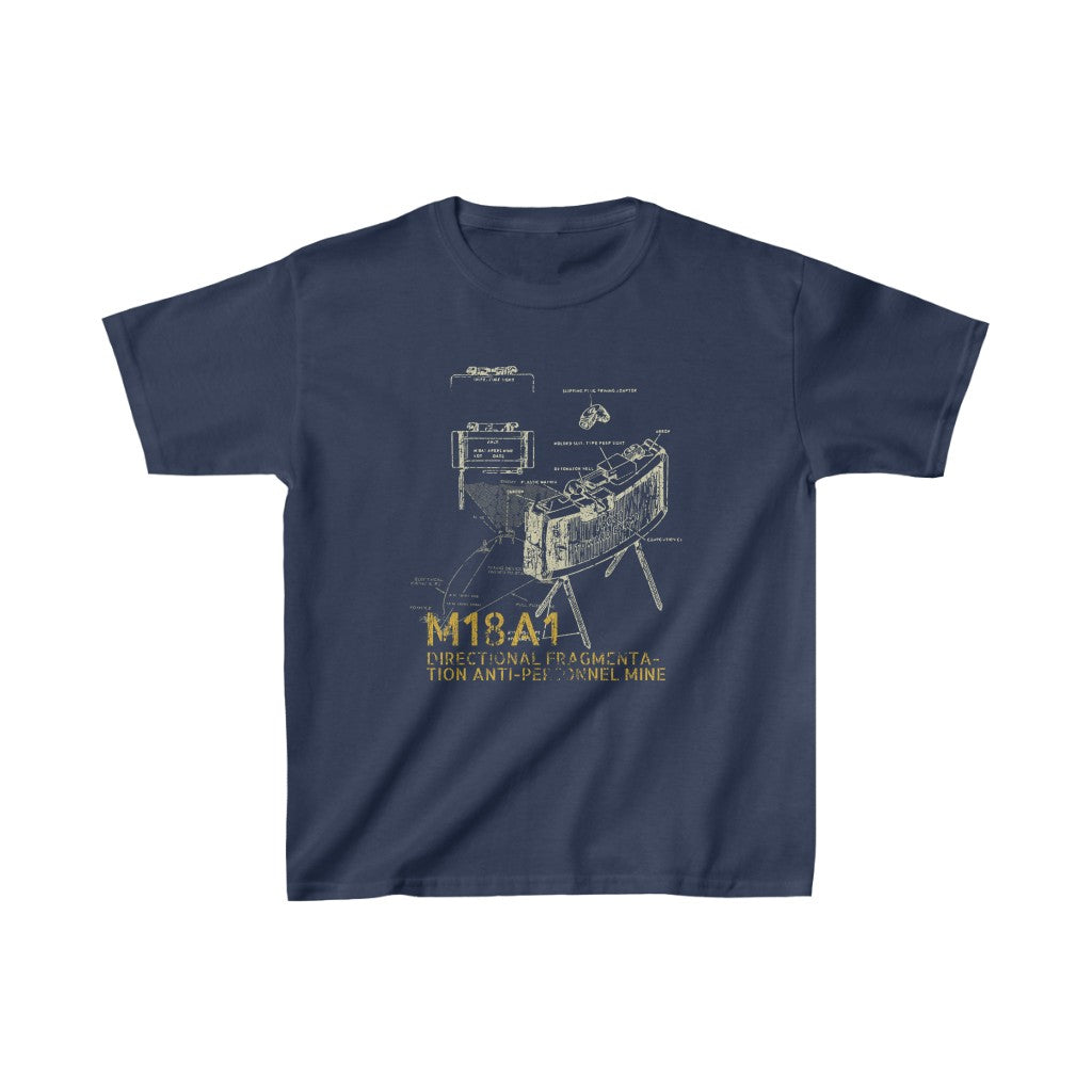M18A1 Claymore Anti-Personnel Mine 1960 Vintage Kid's T-Shirt