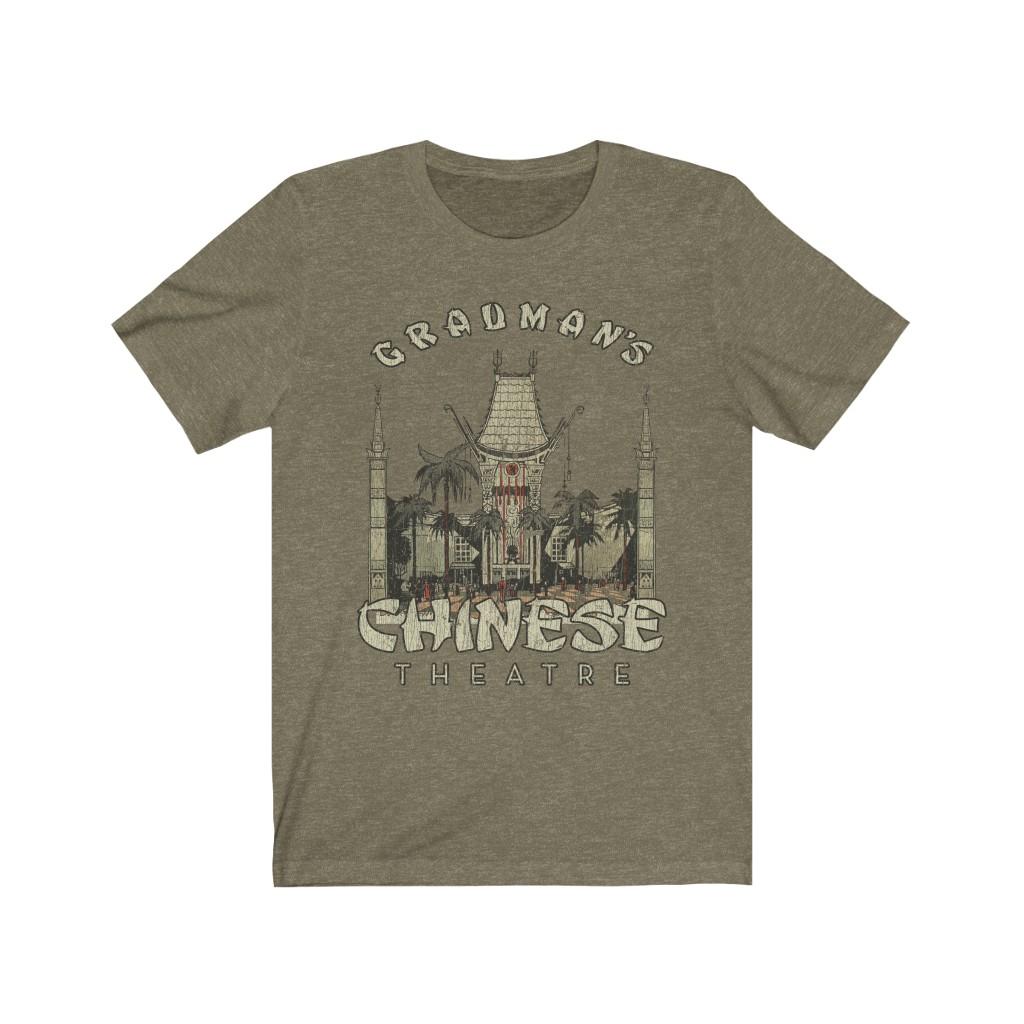 Grauman's Chinese Theatre 1927 Vintage Men's T-Shirt