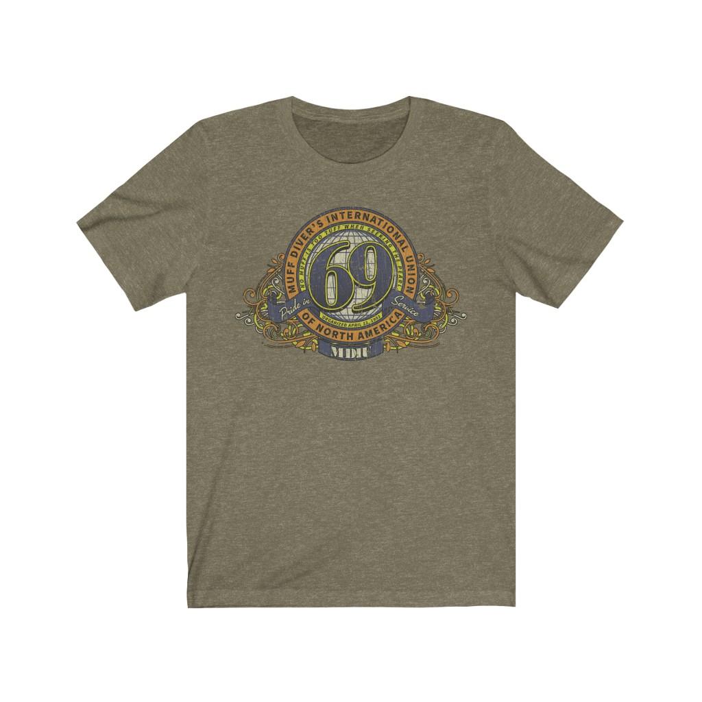 Muff Diver’s International Union Local 69 1903 Vintage Men's T-Shirt