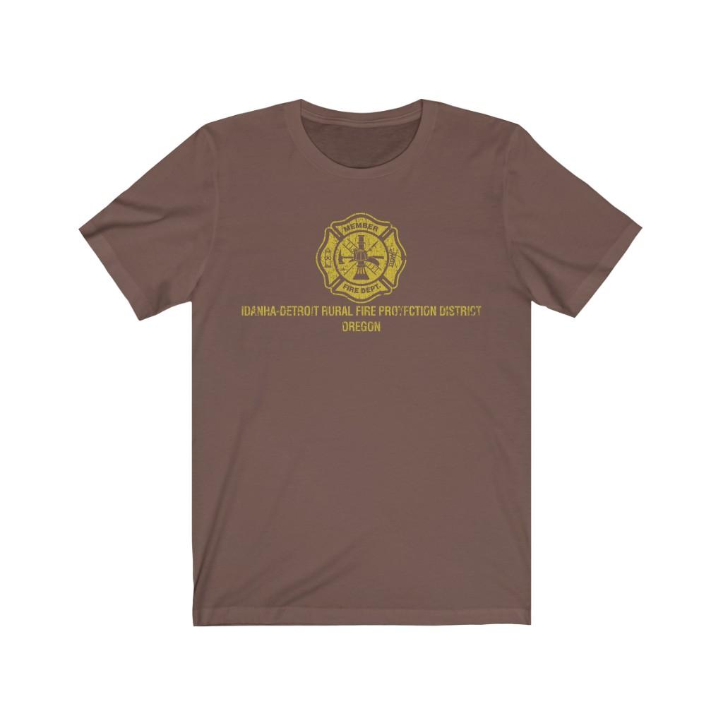 Idanha-Detroit Rural Fire 1960 Vintage Men's T-Shirt