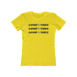 Triple Good Vibes 2021 Vintage Women's T-Shirt