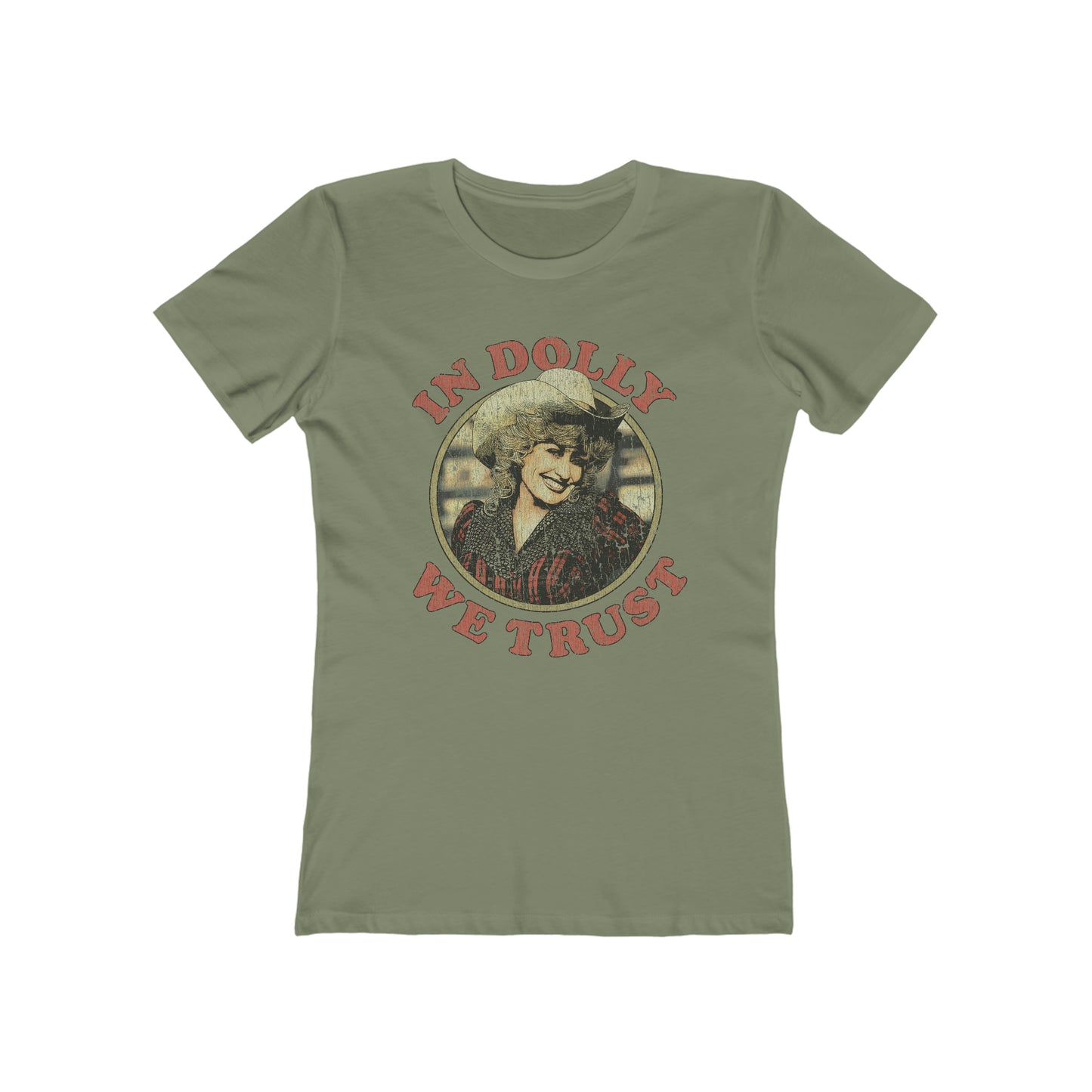 In Dolly We Trust 1984 Vintage Women's T-Shirt
