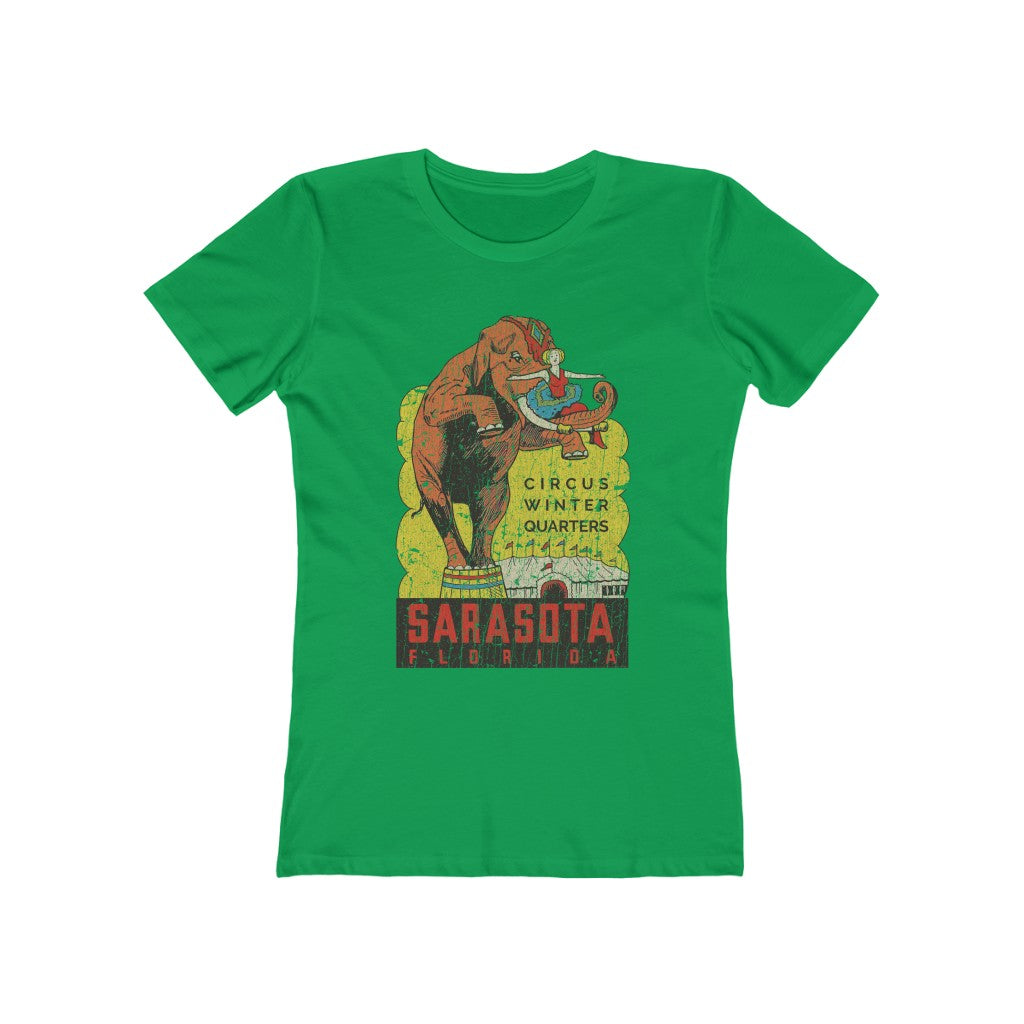 Sarasota Circus Winter Quarters 1927 Vintage Women's T-Shirt
