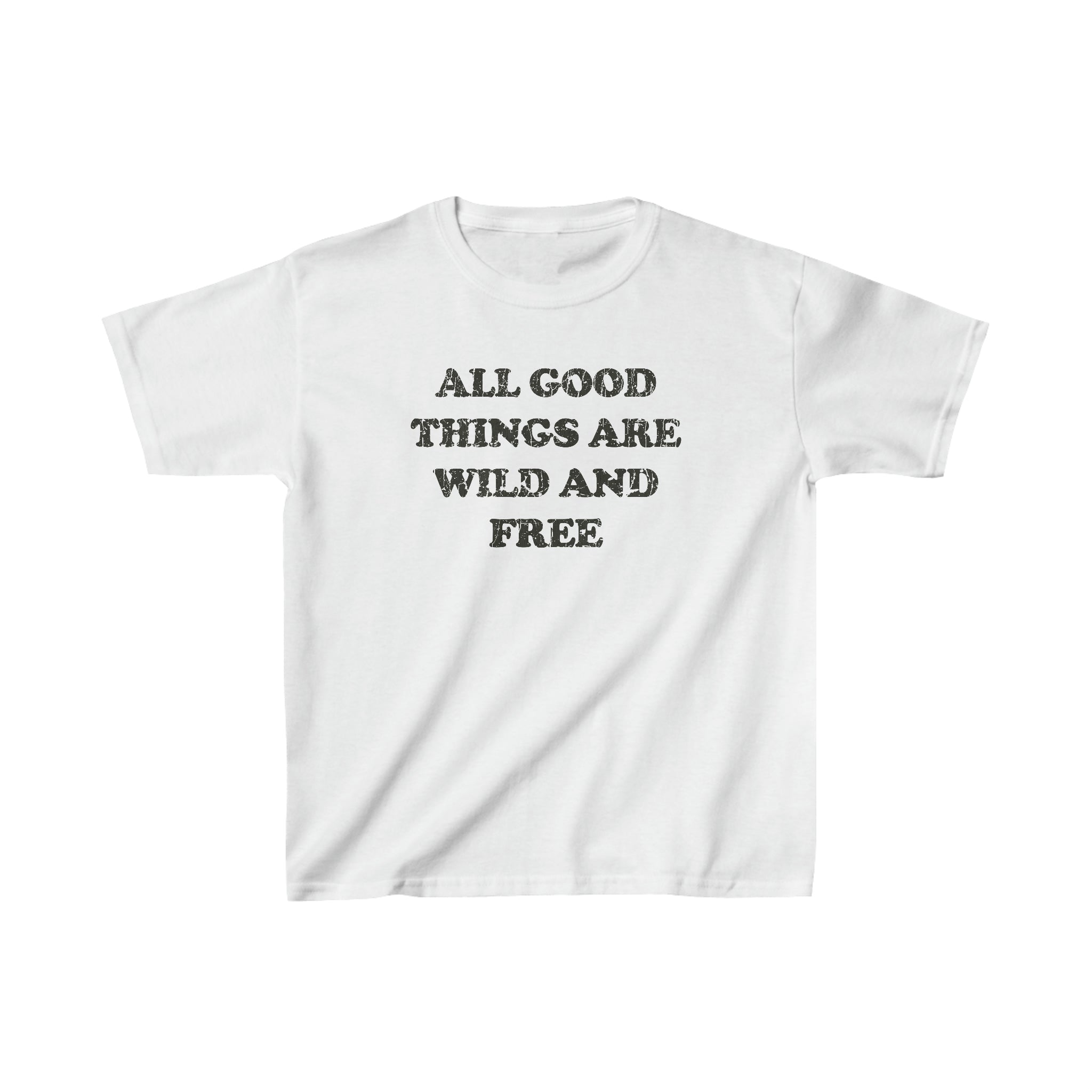 All Good Things Are Wild And Free 1851 Vintage Kid's T-Shirt