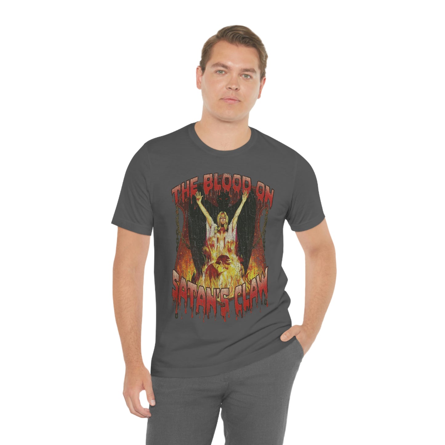 The Blood on Satan's Claw 1971 Vintage Men's T-Shirt