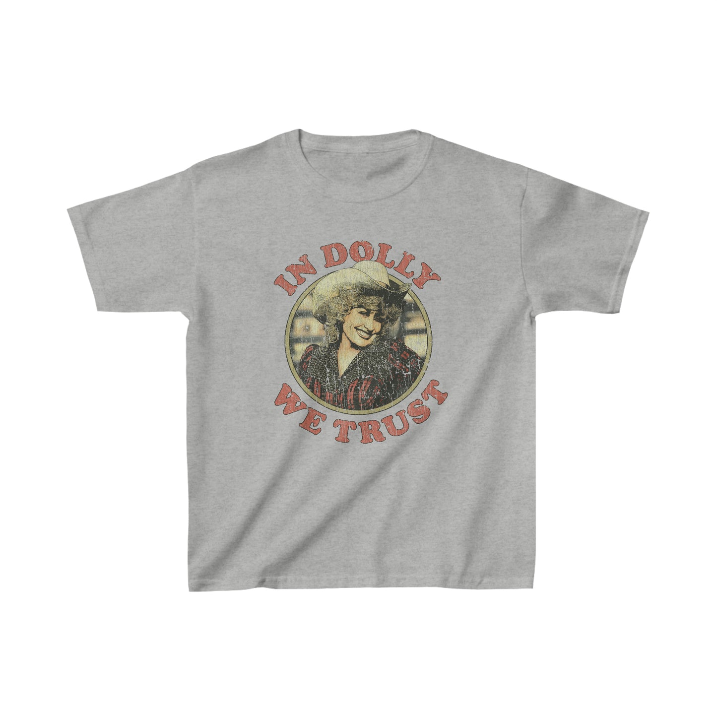 In Dolly We Trust 1984 Vintage Kid's T-Shirt