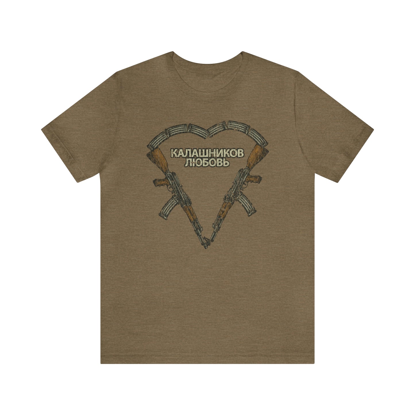 Kalashnikov Love 1947 Vintage Men’s T-Shirt