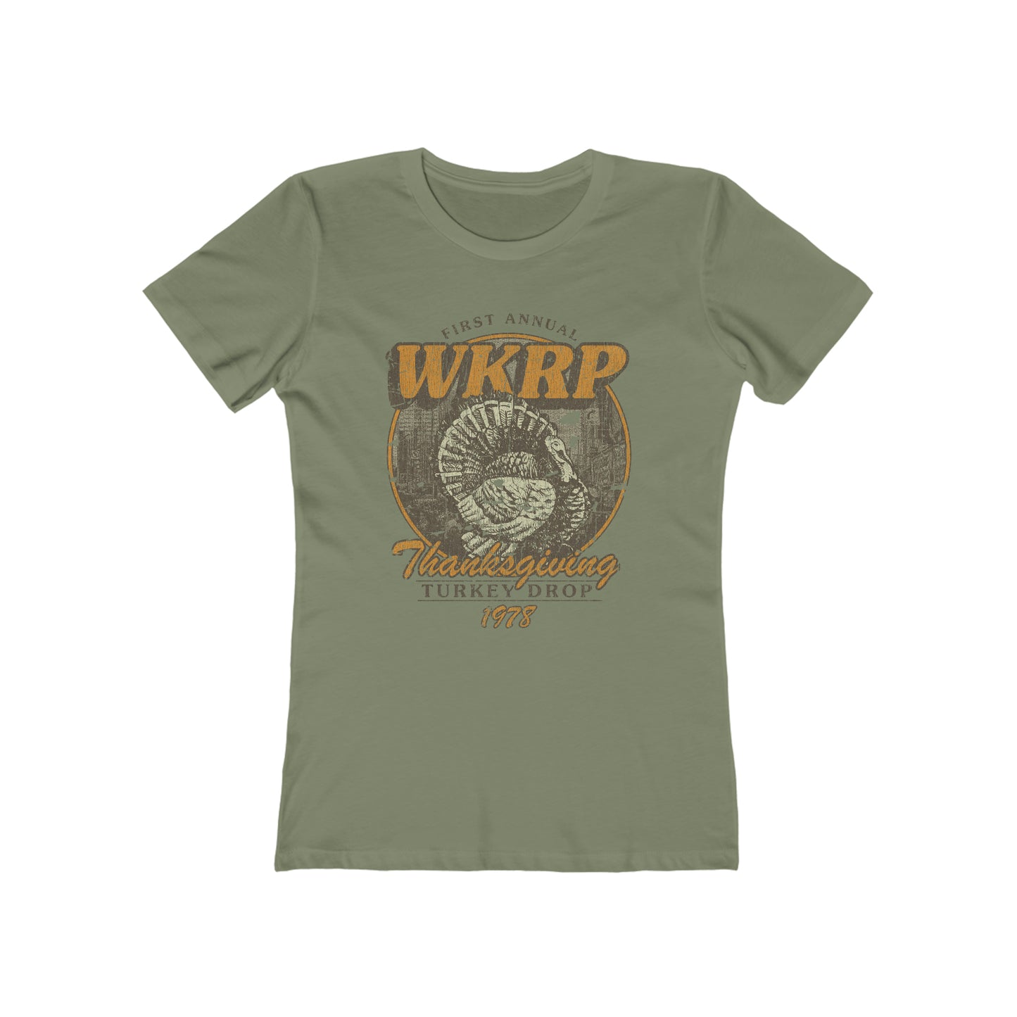 WKRP Turkey Drop 1978 Vintage Women's T-Shirt