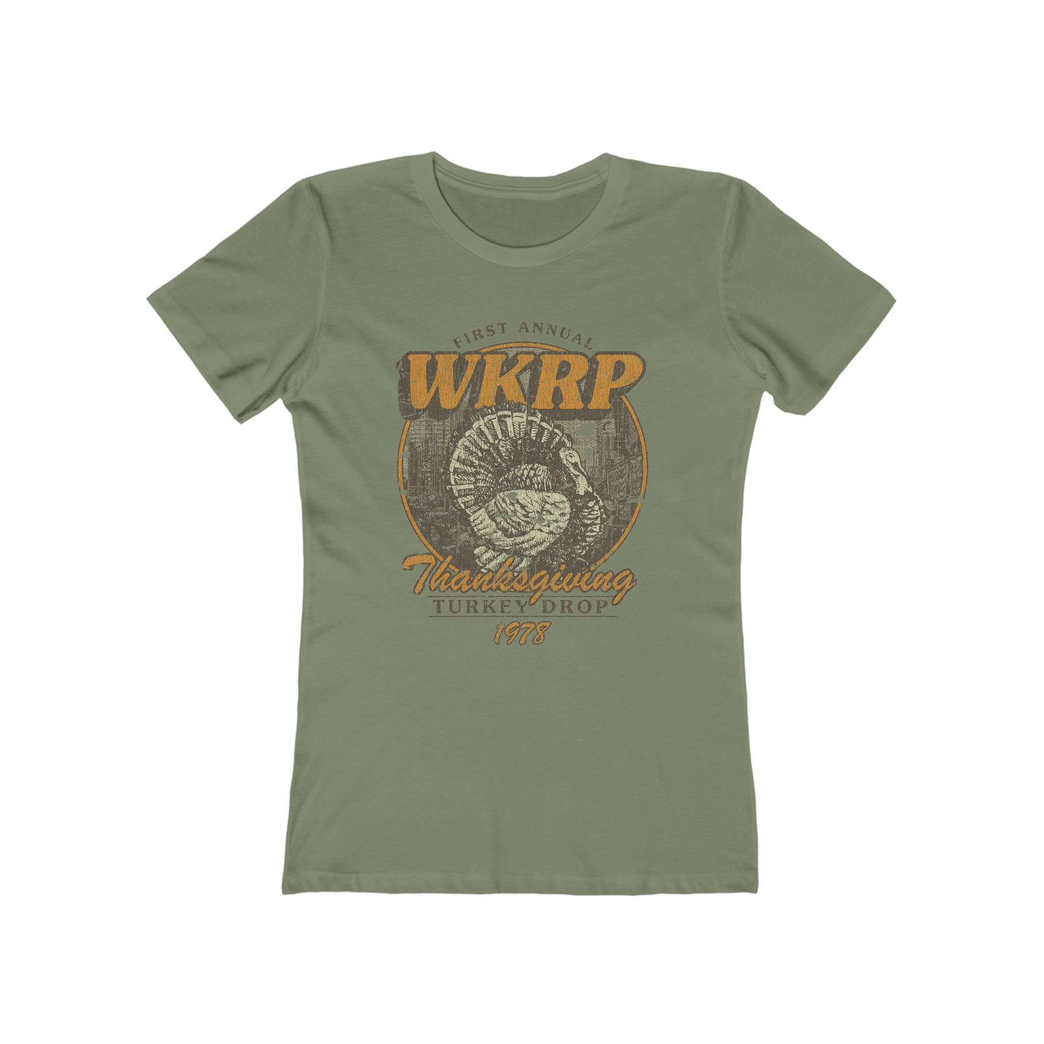 WKRP Turkey Drop 1978 Vintage Women's T-Shirt