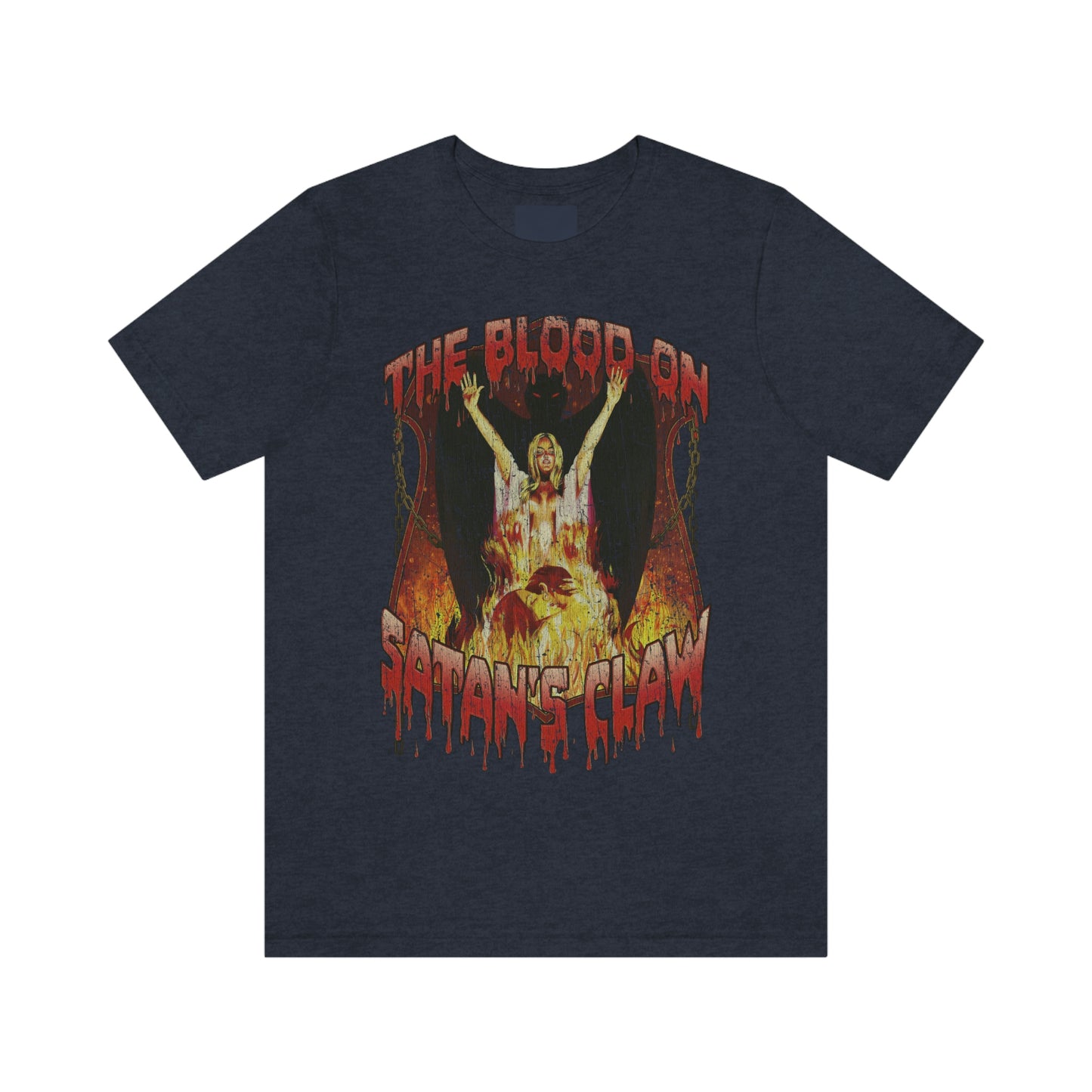 The Blood on Satan's Claw 1971 Vintage Men's T-Shirt