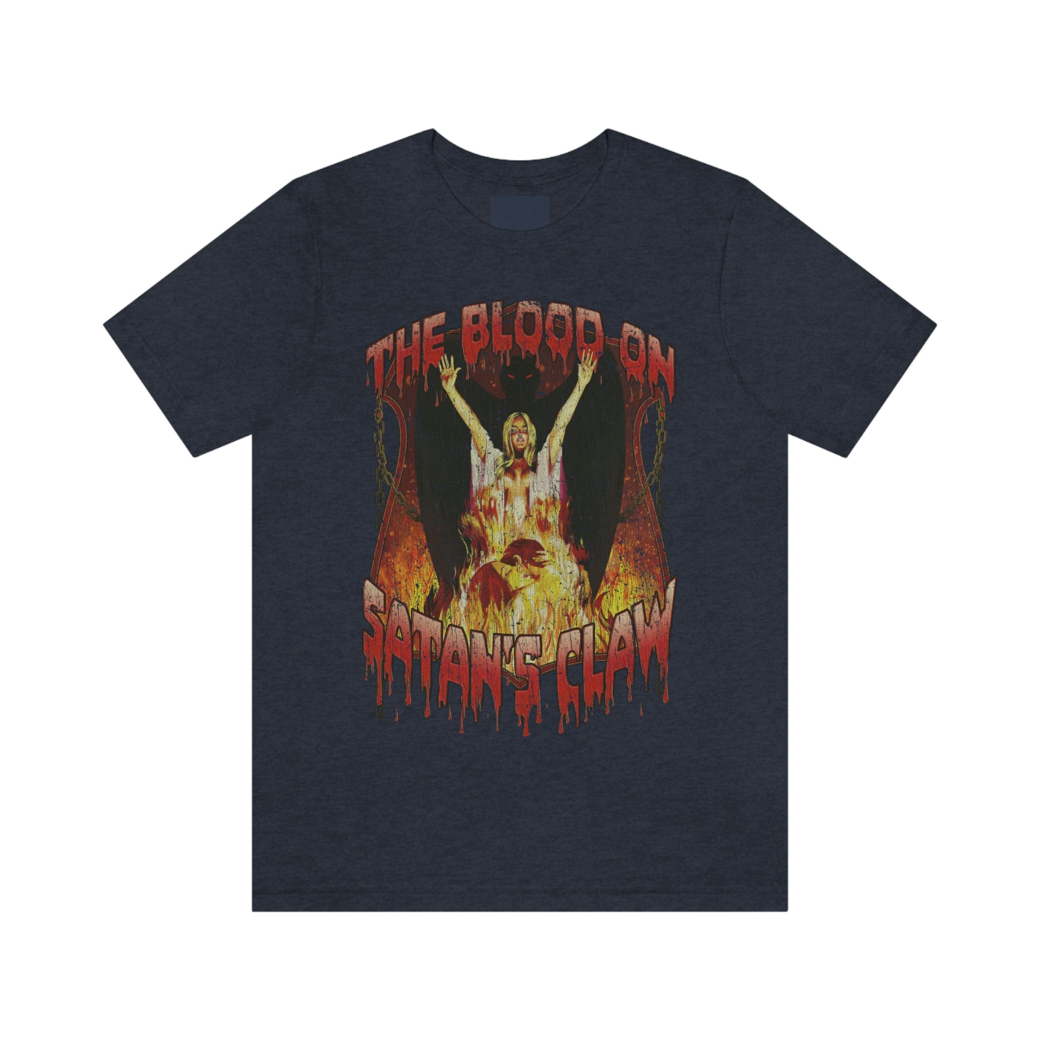 The Blood on Satan's Claw 1971 Vintage Men's T-Shirt