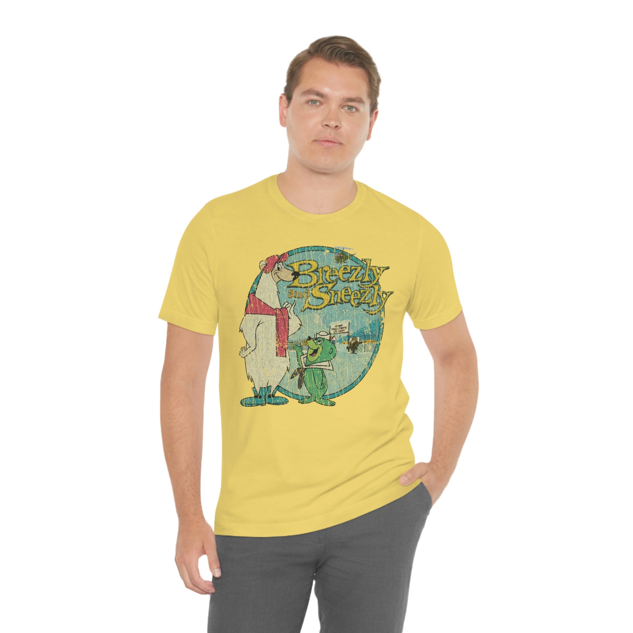 Breezly and Sneezly 1964 Vintage Men's T-Shirt