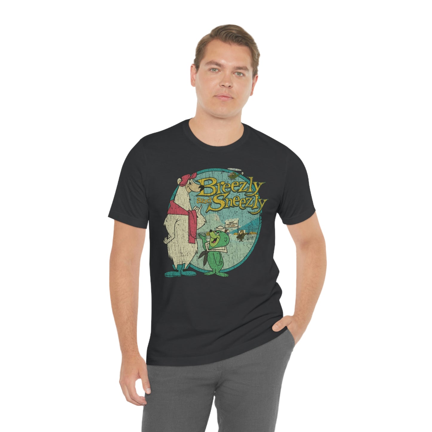 Breezly and Sneezly 1964 Vintage Men's T-Shirt