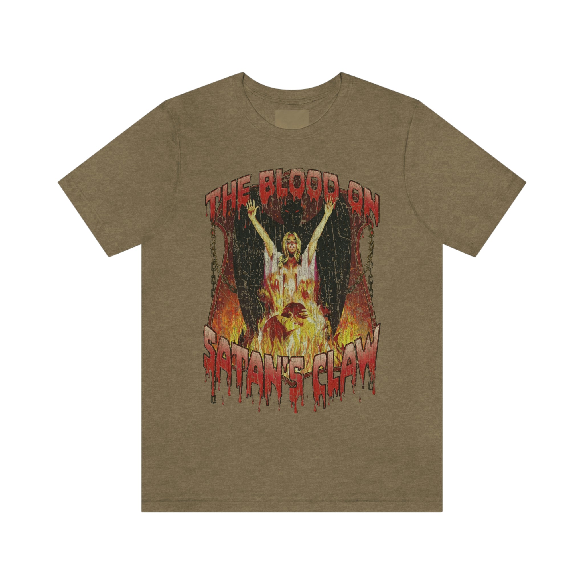 The Blood on Satan's Claw 1971 Vintage Men's T-Shirt