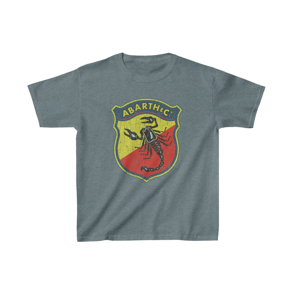 Abarth & Co. Shield 1954 Vintage Kid's T-Shirt
