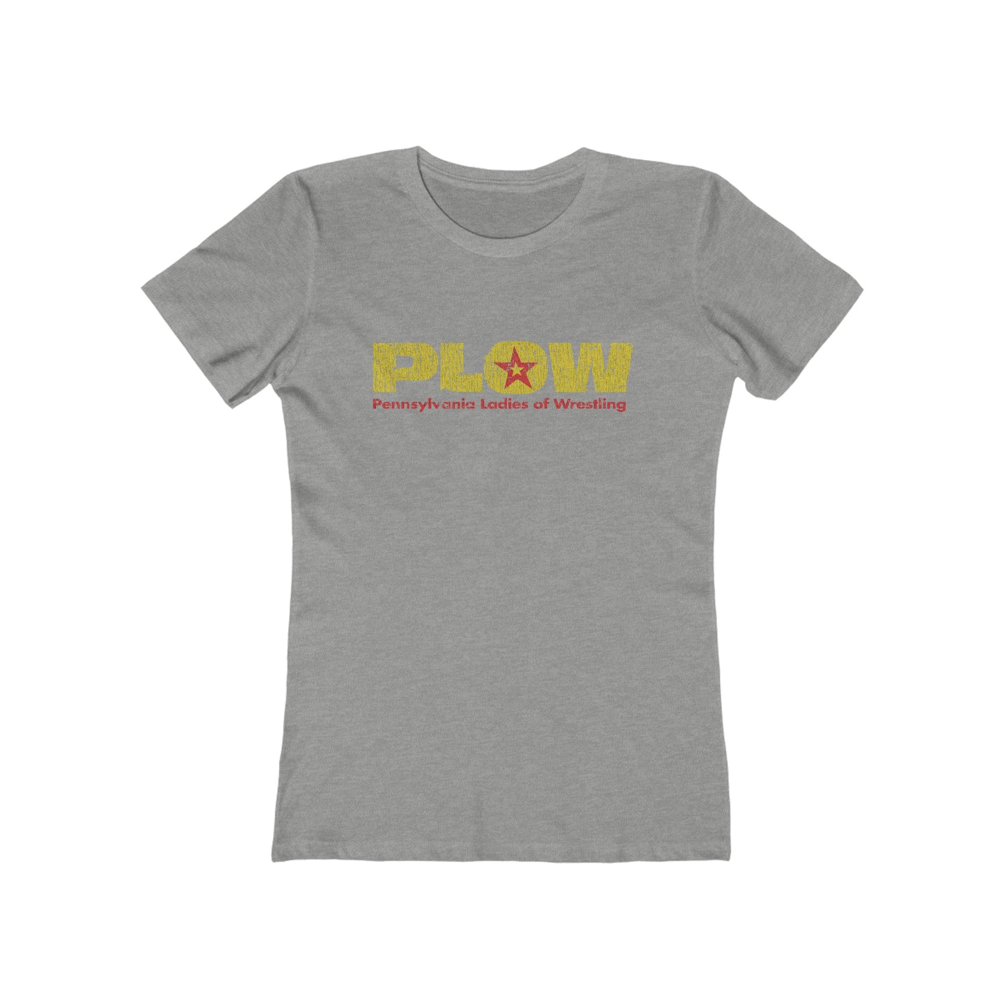PLOW: Pennsylvania Ladies of Wrestling 1986 Vintage Women's T-Shirt