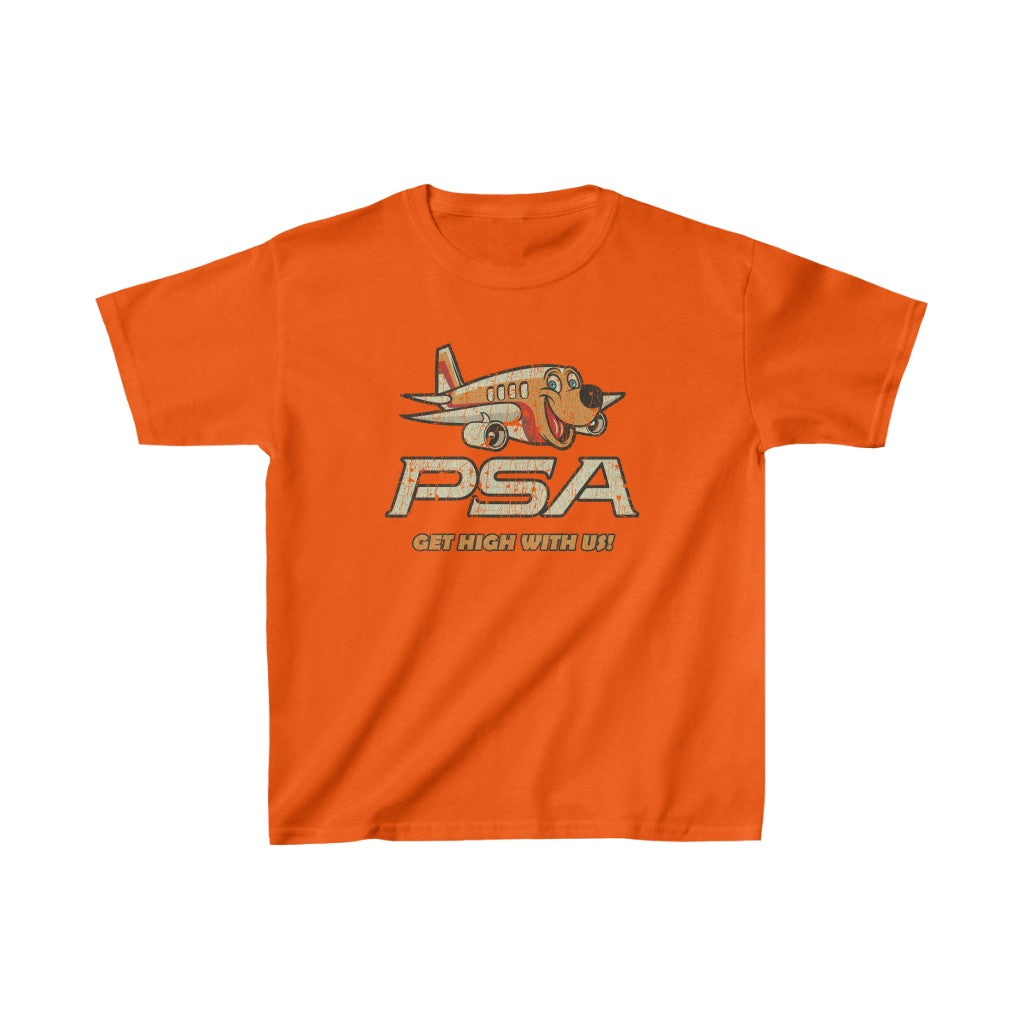 Pacific Southwest Airlines (PSA) 1982 Vintage Kid's T-Shirt