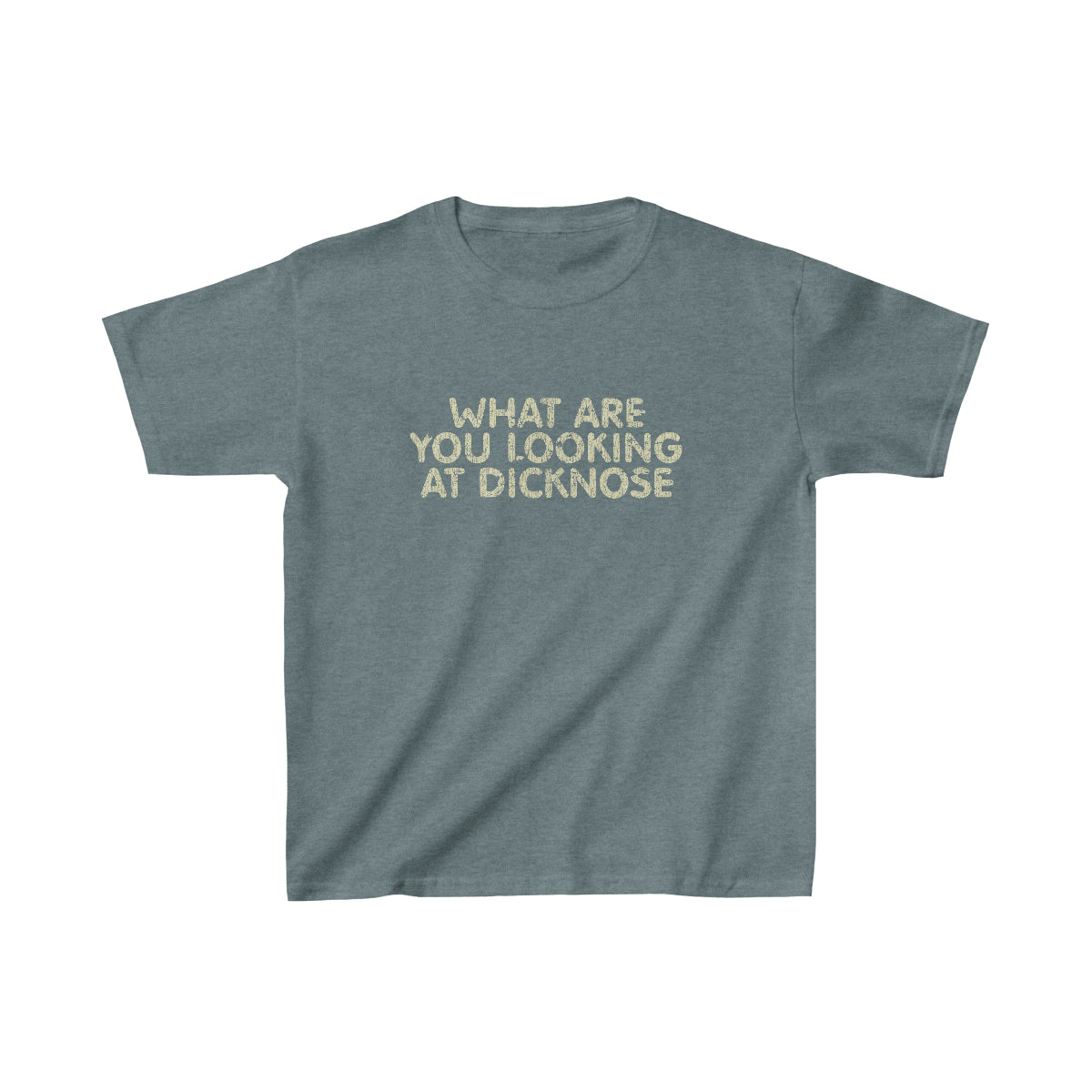 What Are You Looking At Dicknose 1985 Vintage Kid's T-Shirt