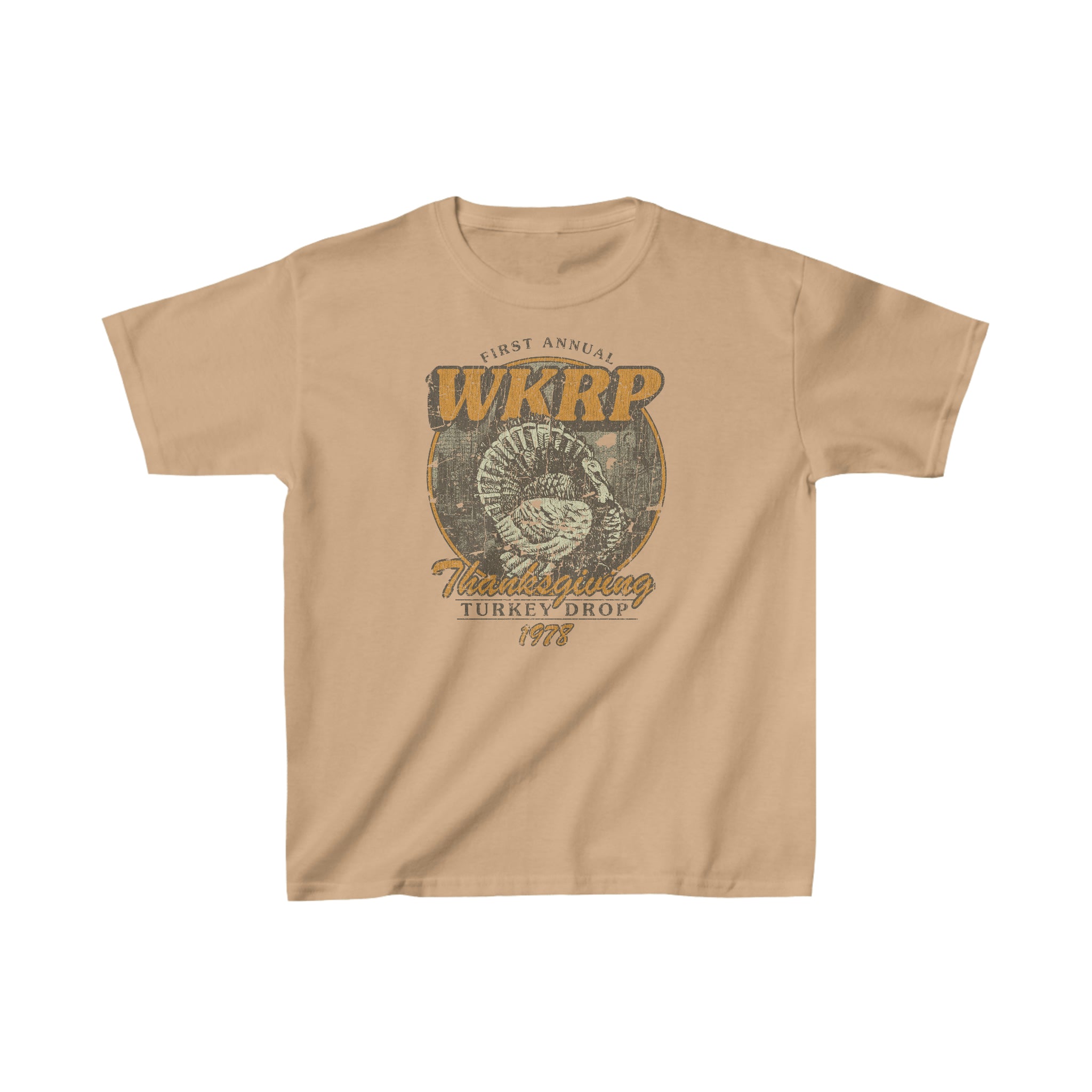 WKRP Turkey Drop 1978 Vintage Kid's T-Shirt