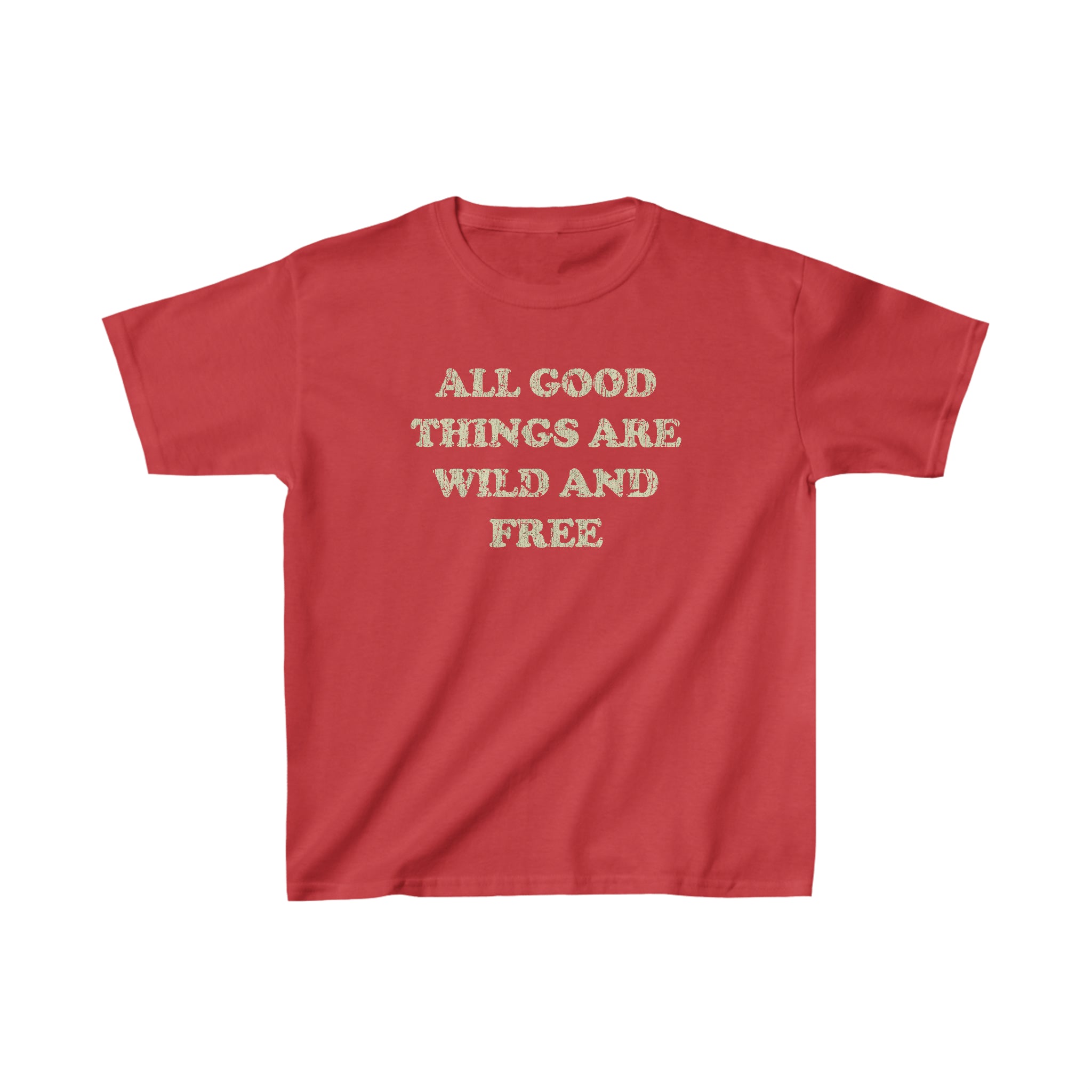 All Good Things Are Wild And Free 1851 Vintage Kid's T-Shirt