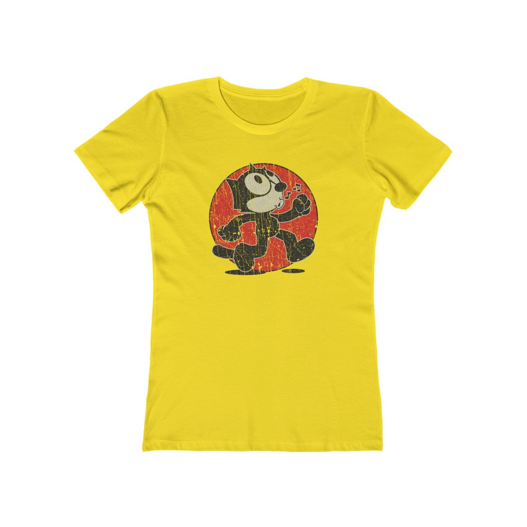 Felix The Cat Keep Walking 1919 Vintage Women's T-Shirt