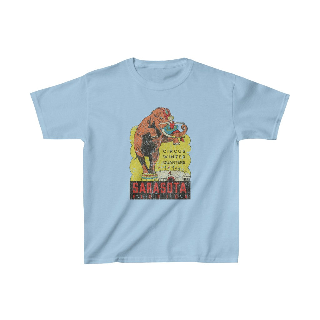 Sarasota Circus Winter Quarters 1927 Vintage Kid's T-Shirt