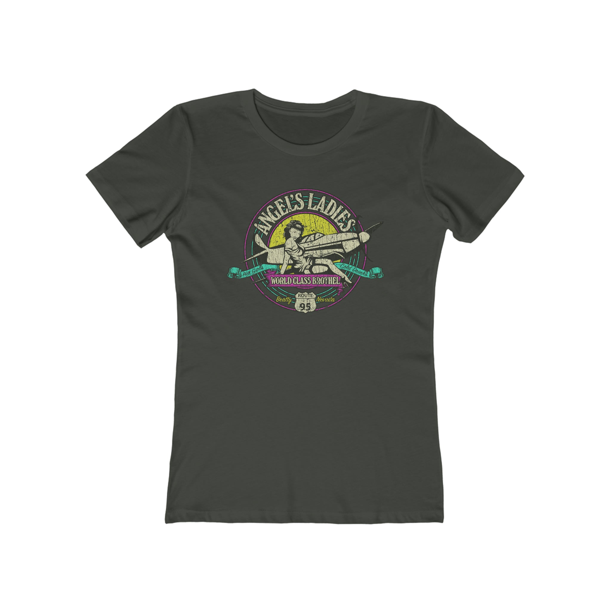 Angel’s Ladies Brothel 1997 Vintage Women's T-Shirt