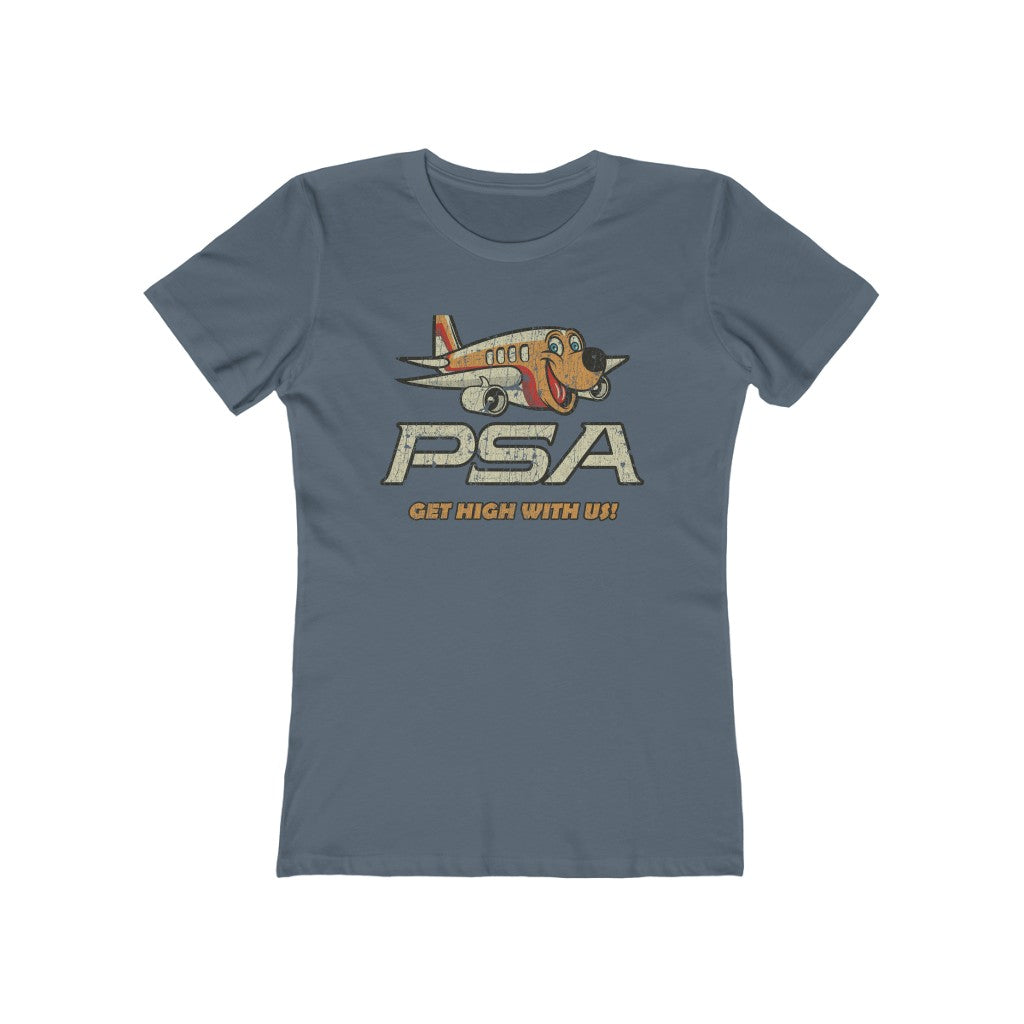 Pacific Southwest Airlines (PSA) 1982 Vintage Women's T-Shirt