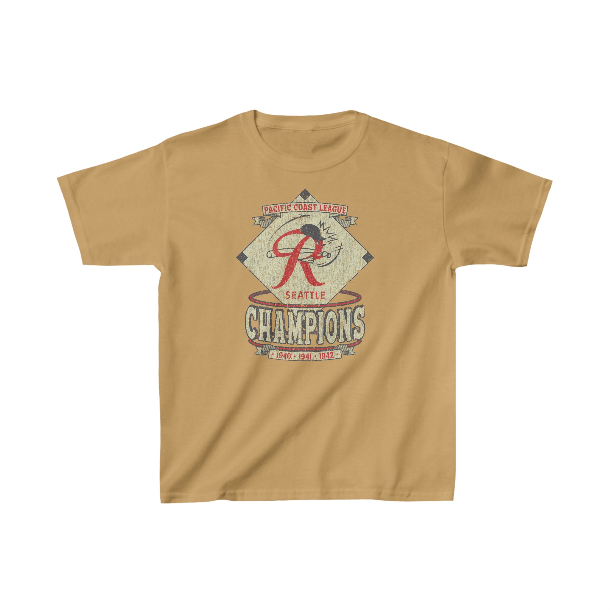 Seattle Rainiers 1938 Vintage Kid's T-Shirt